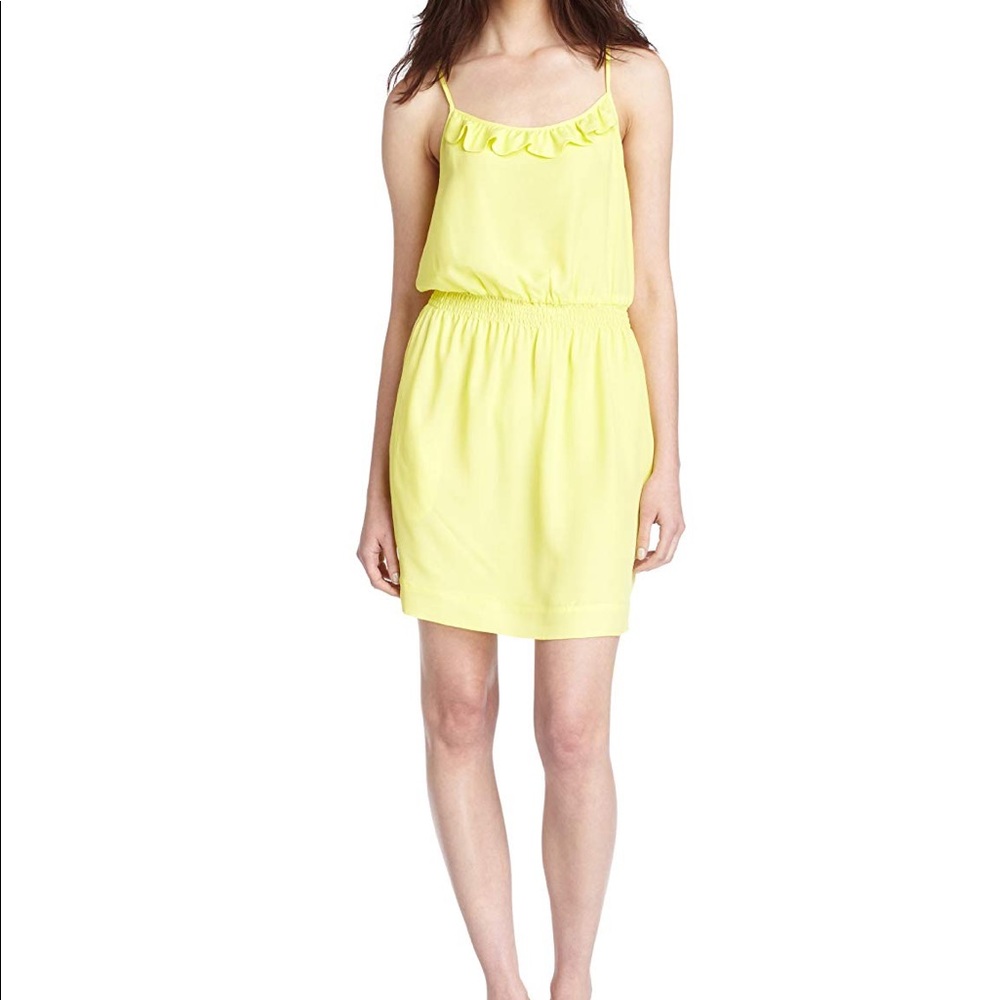 BCBG tangerine dress